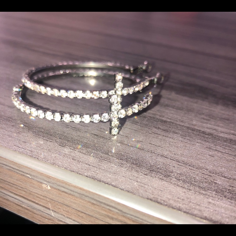 Cross earrings